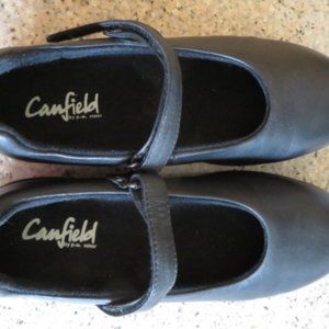 CANFIELD Grace 11338 Comfort Shoes Black Leather 7 W (K189)